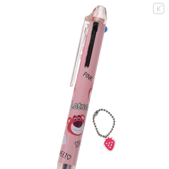 Japan Disney Store Hi-Tec-C Coleto 3 Color Multi Gel Pen - Lotso - 3