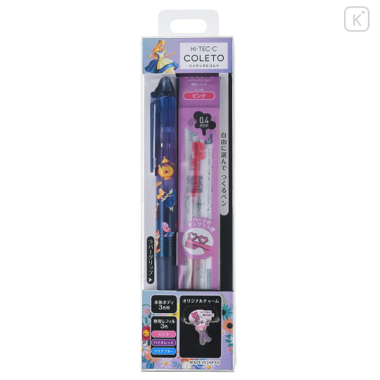 Japan Disney Store Hi-Tec-C Coleto 3 Color Multi Ball Pen - Alice in Wonderland - 1