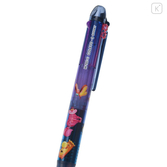 Japan Disney Store Hi-Tec-C Coleto 3 Color Multi Gel Pen - Alice in Wonderland - 4