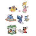 Japan Disney Store Flake Sticker - Stitch / Friends - 3