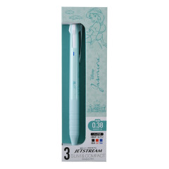 Japan Disney Jetstream Slim & Compact 3 Color Multi Ball Pen - Jasmine 2023