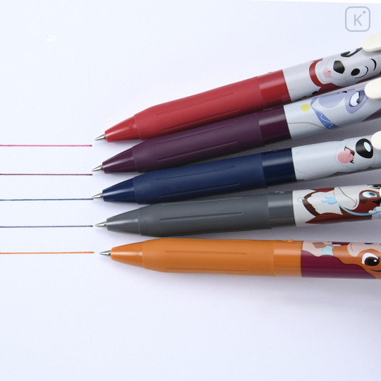 Japan Disney Store Sarasa Clip Gel Pen 5 Vintage Colors Set - Dog Day 2022 - 4