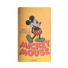 Japan Disney Card Sticker - Mickey / Gold