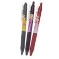 Japan Disney Store Sarasa Clip Gel Pen 3 Vintage Colors Set - Belle & Rapunzel & Ariel - 2