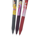 Japan Disney Store Sarasa Clip Gel Pen 3 Vintage Colors Set - Belle & Rapunzel & Ariel - 3
