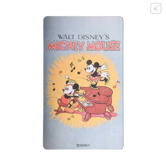 Japan Disney Store Card Sticker - Mickey & Minnie / Dancing on Piano - 1