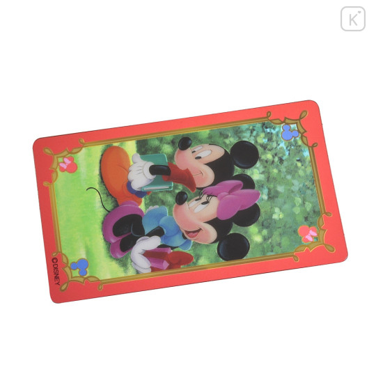Japan Disney Store Card Sticker - Mickey & Minnie / Sweet Moment - 3