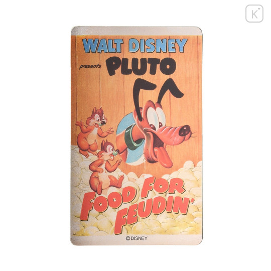 Japan Disney Store Card Sticker - Pluto & Chip & Dale - 1