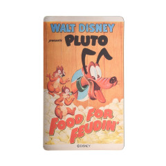 Japan Disney Card Sticker - Pluto & Chip & Dale