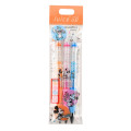 Japan Disney Store Juice Up Gel Pen Set - Mickey & Minnie & Stitch - 2