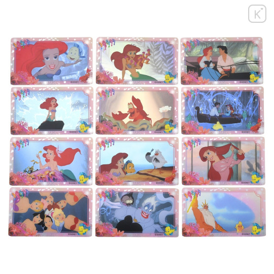 Japan Disney Store Card Sticker - Ariel / Singing - 4