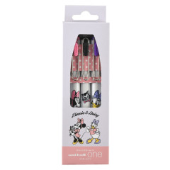 Japan Disney Uni-ball One Gel Pen 3pcs Set - Minnie & Daisy & Figaro