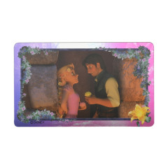Japan Disney Card Sticker - Rapunzel / Sweet Moment
