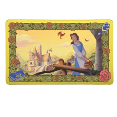 Japan Disney Card Sticker - Belle / Home