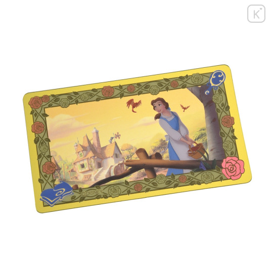 Japan Disney Store Card Sticker - Belle / Home - 3
