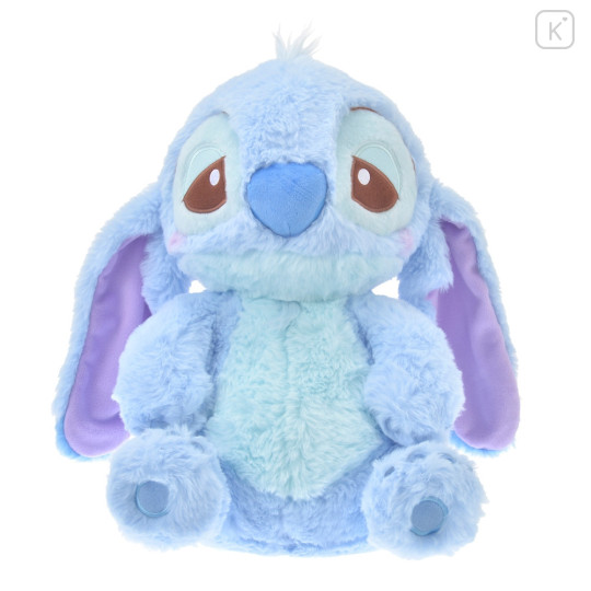 Japan Disney Store Fluffy Plush (L) - Stitch / Sleepy - 1