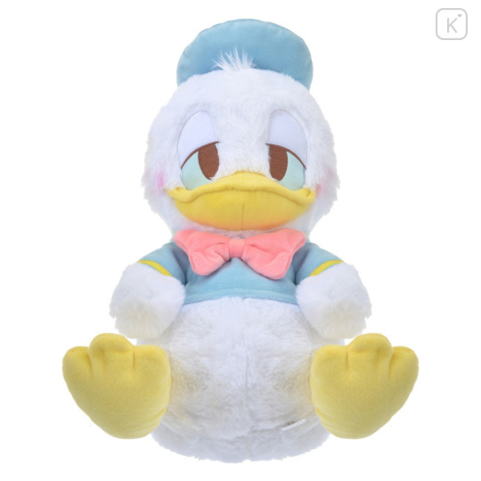 Japan Disney Store Fluffy Plush (L) - Donald Duck / Sleepy - 1