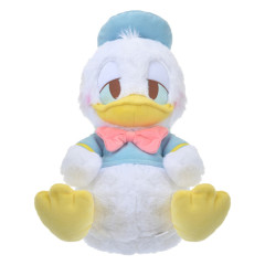 Japan Disney Fluffy Plush (L) - Donald Duck / Sleepy