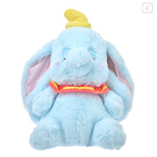 Japan Disney Store Fluffy Plush (L) - Dumbo / Sleepy - 1