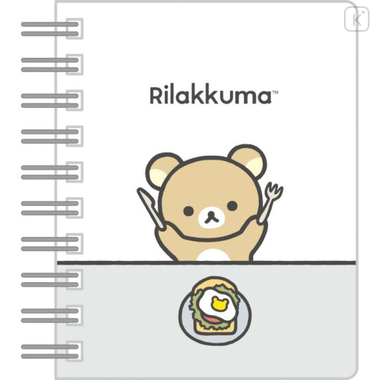 Japan San-X Mini Notebook - Rilakkuma / New Basic Rilakkuma Vol.2 A - 1