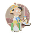 Japan Disney Store Pin Badge - Pinocchio & Jiminy Cricket - 2