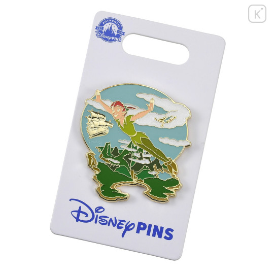 Japan Disney Store Pin Badge - Peter Pan & Tinker Bell - 1
