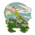 Japan Disney Store Pin Badge - Peter Pan & Tinker Bell - 2
