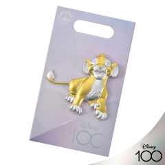 Japan Disney Pin Badge - Lion King / Disney100 Platinum Celebration Collection