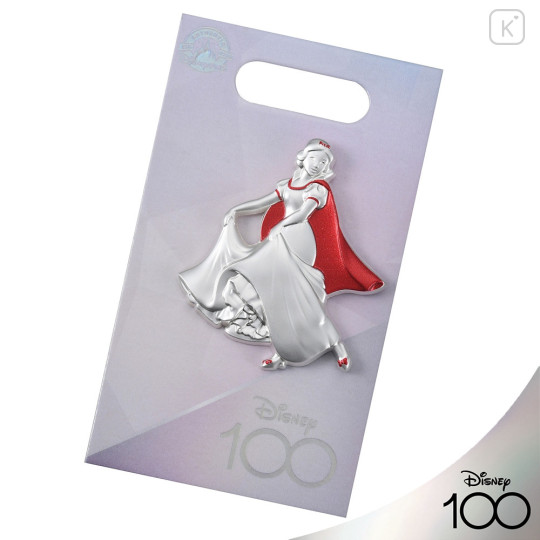 Japan Disney Store Pin Badge - Snow White / Disney100 Platinum Celebration Collection - 1