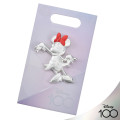 Japan Disney Store Pin Badge - Minnie Mouse / Disney100 Platinum Celebration Collection - 1