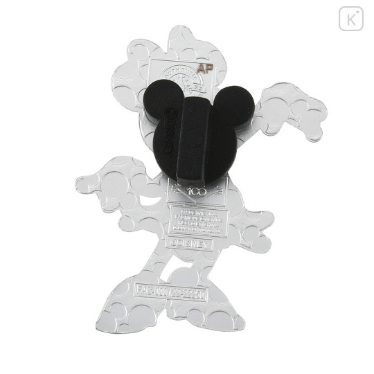 Japan Disney Store Pin Badge - Minnie Mouse / Disney100 Platinum Celebration Collection - 3
