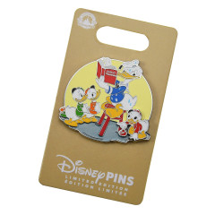 Japan Disney Pin Badge - Donald Duck & Huey & Dewey & Louie / 85th Anniversary