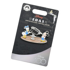 Japan Disney Pin Badge - Mickey Mouse & Donald Duck / Disney100 Eras Celebration Collection