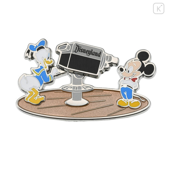Japan Disney Store Pin Badge - Mickey Mouse & Donald Duck / Disney100 Eras Celebration Collection - 2