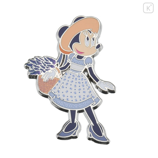 Japan Disney Store Pin Badge - Minnie Mouse / PROVENCE World Showcase France - 2