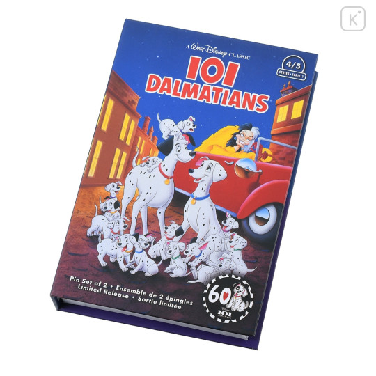 Japan Disney Store Pin Badge Box Set - 101 Dalmatians Movie / 60th Anniversary - 1