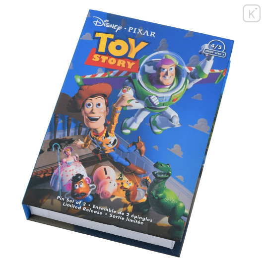 Japan Disney Store Pin Badge Box Set - Toy Story / Little Green Men - 2