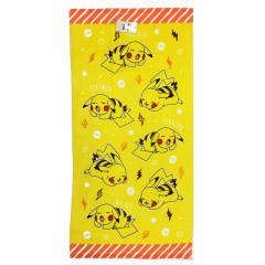 Japan Pokemon Long Towel - Pikachu
