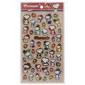 Japan Peanuts Gold Accent Sticker - Snoopy / Prep Style - 1