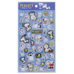 Japan Peanuts Gold Accent Sticker - Snoopy & Friends