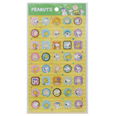 Japan Peanuts Gold Accent Sticker - Snoopy / Icon