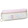 Japan Sanrio 2 Pocket Pen Pouch - Sanrio Characters / Line Up - 2