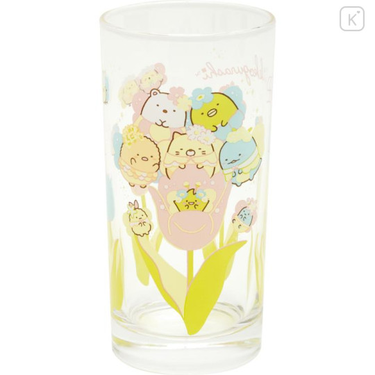 Japan San-X Glass - Sumikko Gurashi / Fairy Flower Garden A - 1