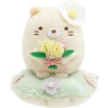 Japan San-X Tenori Plush (SS) - Sumikko Gurashi Neko / Fairy Flower Garden - 1