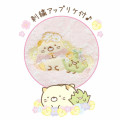 Japan San-X Mini Towel - Sumikko Gurashi / Fairy Flower Garden A - 2