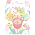 Japan San-X A4 Clear Holder - Sumikko Gurashi : Fairy Flower Garden A - 1