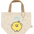 Japan San-X Mini Tote Bag - Chickip Dancers / Play with Bone Chicken - 1