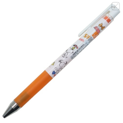 Japan Peanuts Juice Up Gel Pen - Snoopy / Orange - 1
