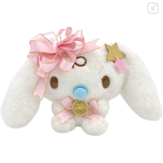 Japan Sanrio Fluffy Plush Toy (S) - Milk / Soft Ribbon - 1