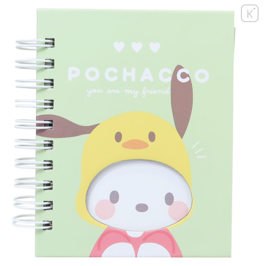 Japan Sanrio Mini Notebook - Pochacco / Expression - 1